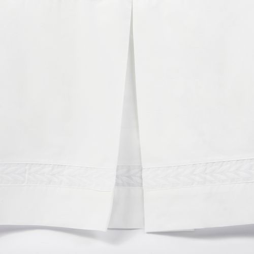 Faldón Básico Espiga Blanco 220 Hilos