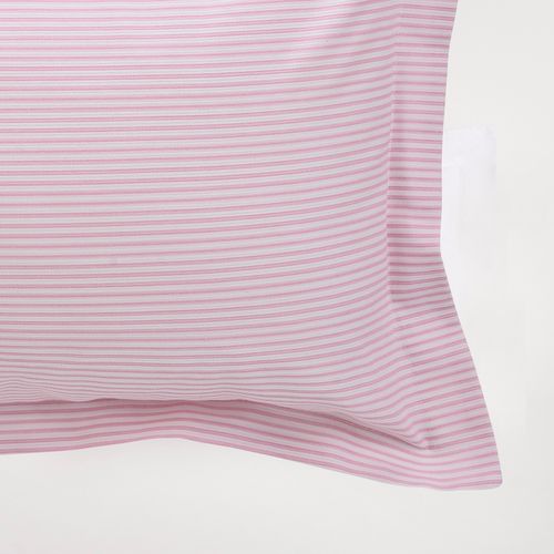 Cojín Estampado Piqué Basic Rosado 40x40cm