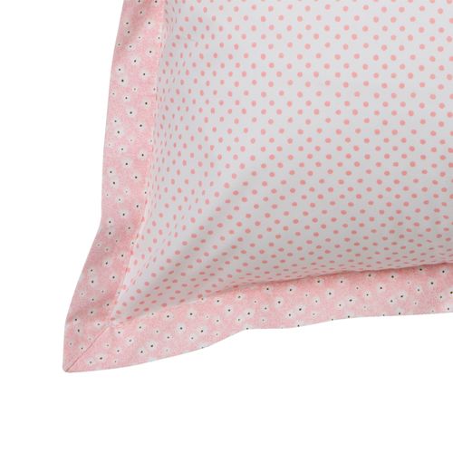 Cojín Kids Estampado Sarita Rosa 220 Hilos 30x45cm