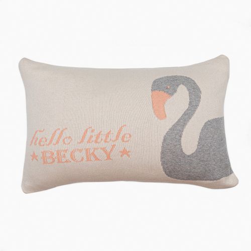 Cojín Bebé Tejido Becky Peach 30x50cm