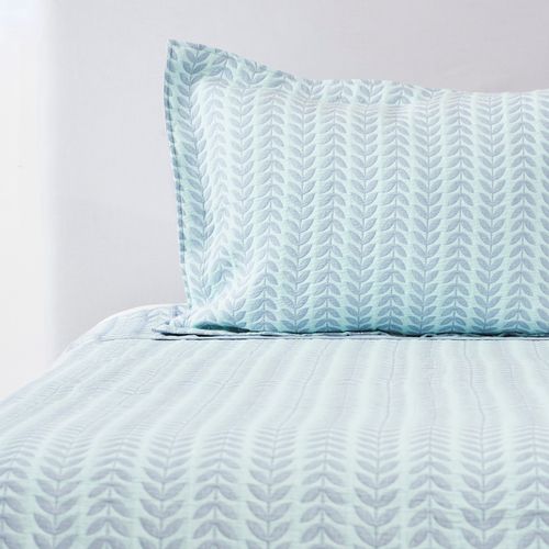 Cubrecama Kids Jacquard Espiga Celeste