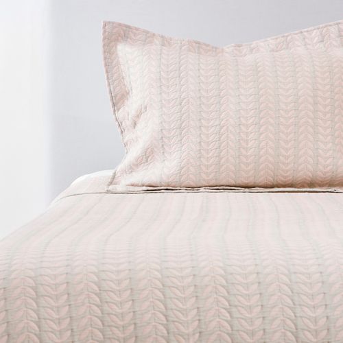 Cubrecama Kids Jacquard Espiga Rosado