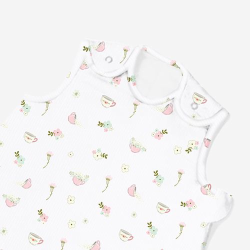 Saco de Dormir Piqué Estampado Tacitas TOG 1.5