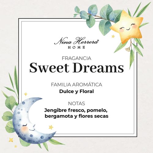 Spray Ambiental y Textil Sweet Dreams