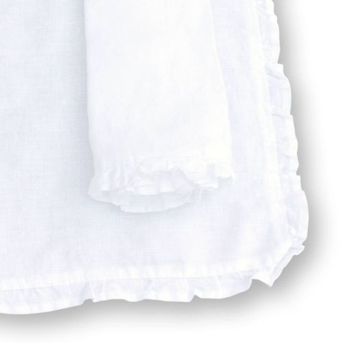 Set Servilleta Lino Mathilda Blanco Cuadrado 45x45cm