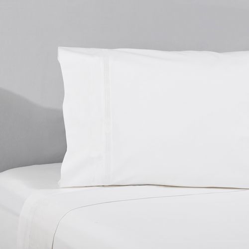Set Sábana Básica Alba Blanco 220 Hilos