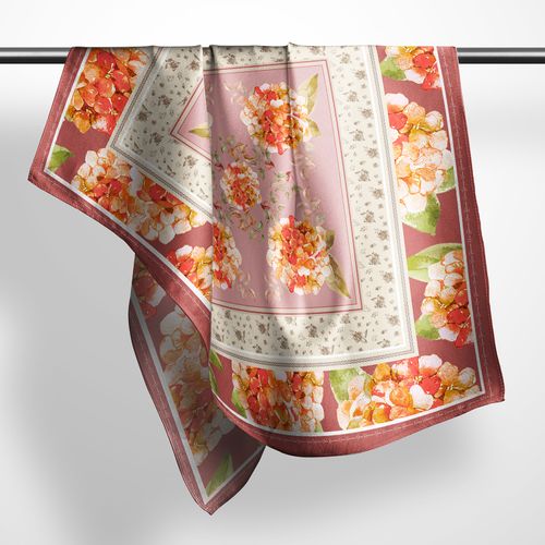 Pañuelo Pet Sweet Burdeo 120x120cm