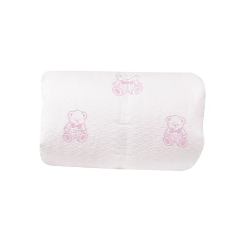 Set Plumón Bebé Bordado Osito Rosado 220 Hilos