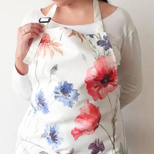 Delantal Estampado Amapola