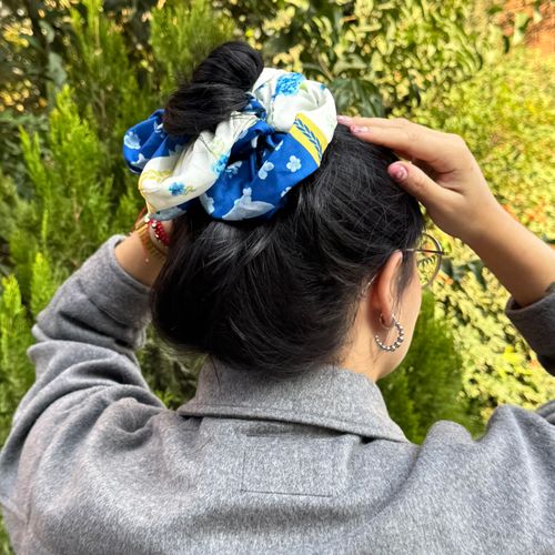 Maxi Scrunchie PET Sweet Petit Azul