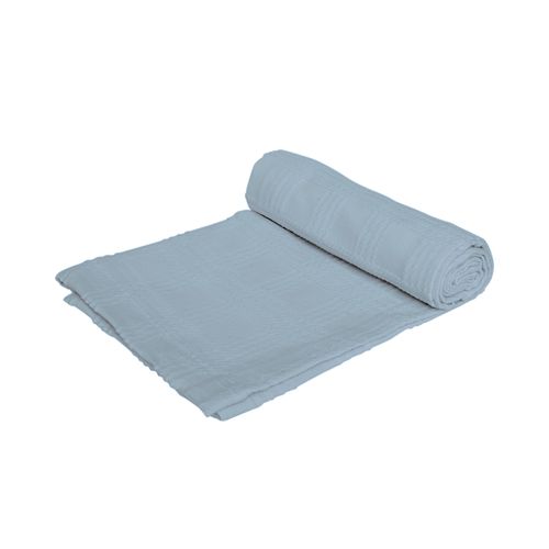 Cubrecama Bebé Matelassé Gales Celeste