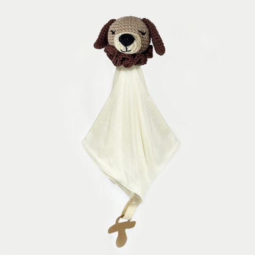 Portachupete Tuto Crochet Puppy Café 10"