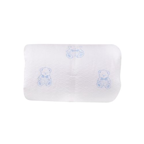 Set Plumón Bebé Bordado Osito Celeste 220 Hilos