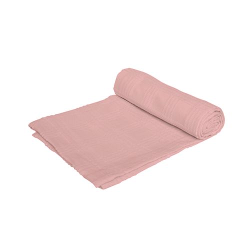 Cubrecama Bebé Matelassé Gales Rosa
