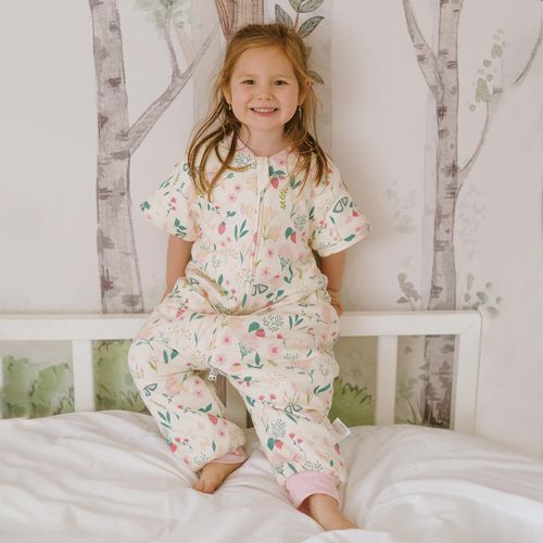 Saco de Dormir Estampado Kudun Pajarito Rosa TOG 2.5