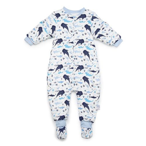 Saco de Dormir Estampado Kudun Tiburón Azul TOG 2.5