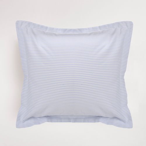 Cojín Estampado Piqué Basic Celeste 40x40cm