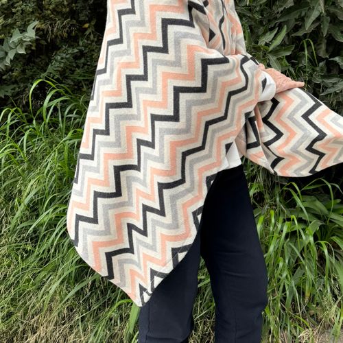 Capa Algodón Peach Damasco