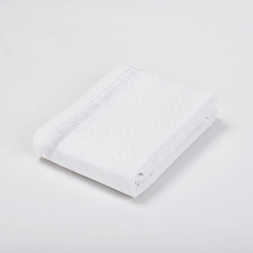 Colcha Piqué Julieta Blanco
