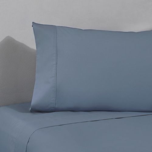 Set Sábana Lisa Blue Mirage 220 Hilos