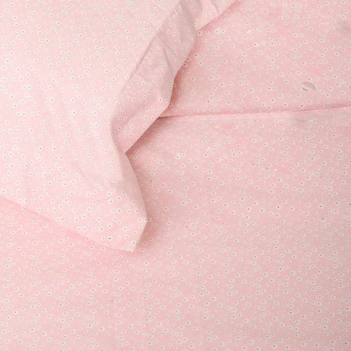 Cubreplumón Estampado Liberty Rosa 220 Hilos