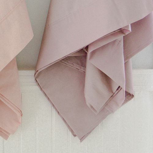 Set Sábana Lisa Malva 220 Hilos