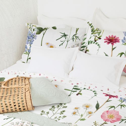 Set Sábana Estampada Bouquet
