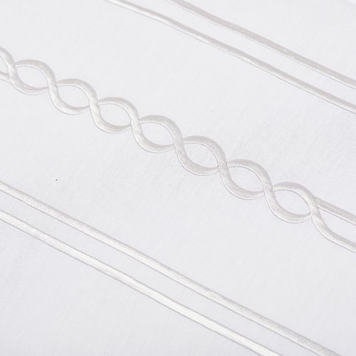 Cubreplumón Cadena Gris 200 Hilos