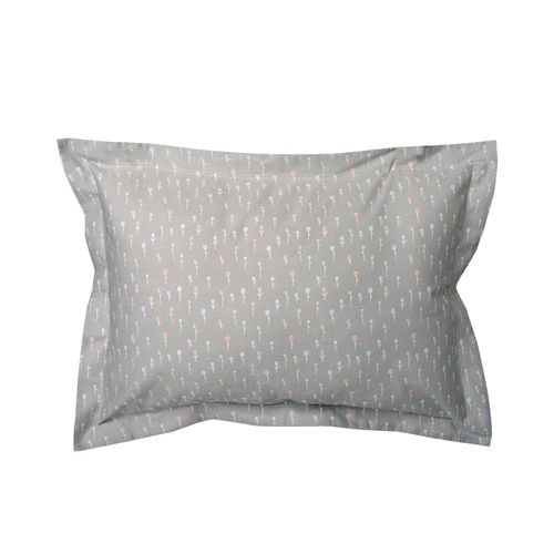 Funda Kids Estampada Rama Gris 220 Hilos 50x70cm