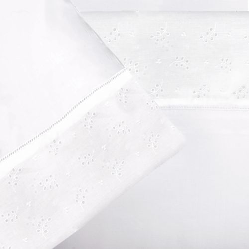Set Sábana Clásica Blanco 220 Hilos