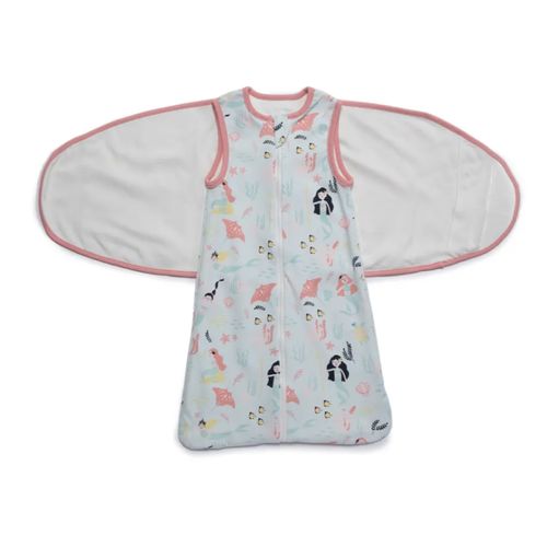 Saco de Dormir Bebé Estampado Cullen Sirena Rosa TOG 1.0