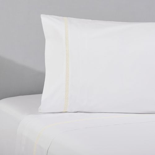 Set Sábana Básica Manu Bicolor 220 Hilos