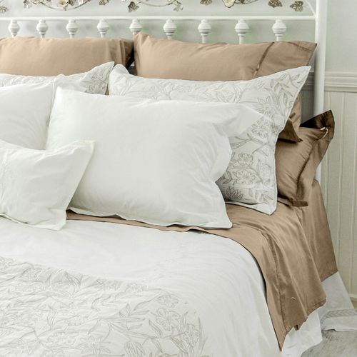 Set Sábana Lisa Sésamo 300 Hilos