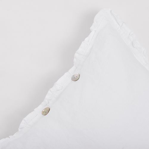 Cojín Lino Mathilda Blanco 40x40cm