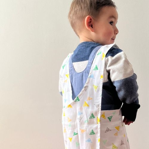 Delantal Piqué Banderin Kids Multicolor