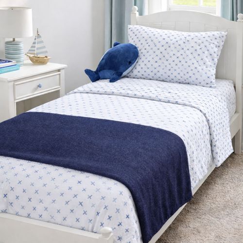 Piecera Piqué Denim Azul