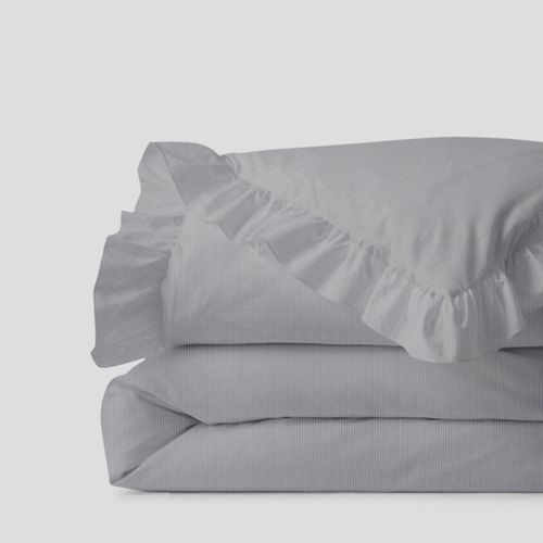 Piecera Piqué Vuelos Gris 90x220cm