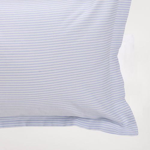 Cojín Estampado Piqué Basic Celeste 40x40cm