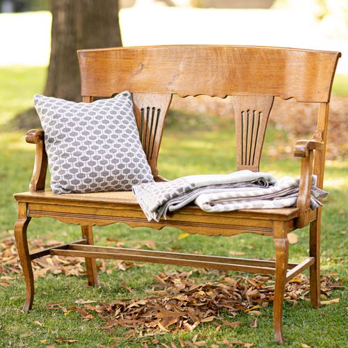 Cojín Tejido Veranda Gris 45x45cm