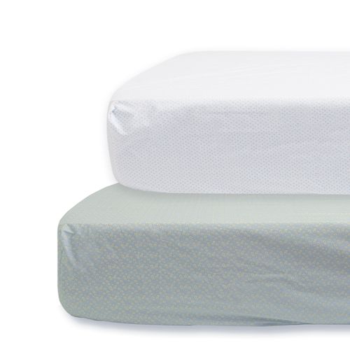 Set Sábana Bajera Estampadas Sarita y Puntitos Agua 220 Hilos