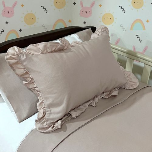 Cojín Básico Lisa Piqué Nude 30x45cm