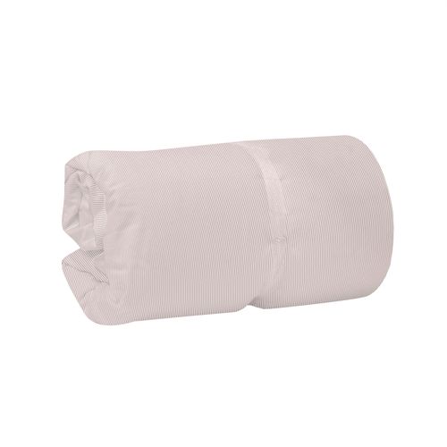 Plumón Básica Rayas Piqué Nude