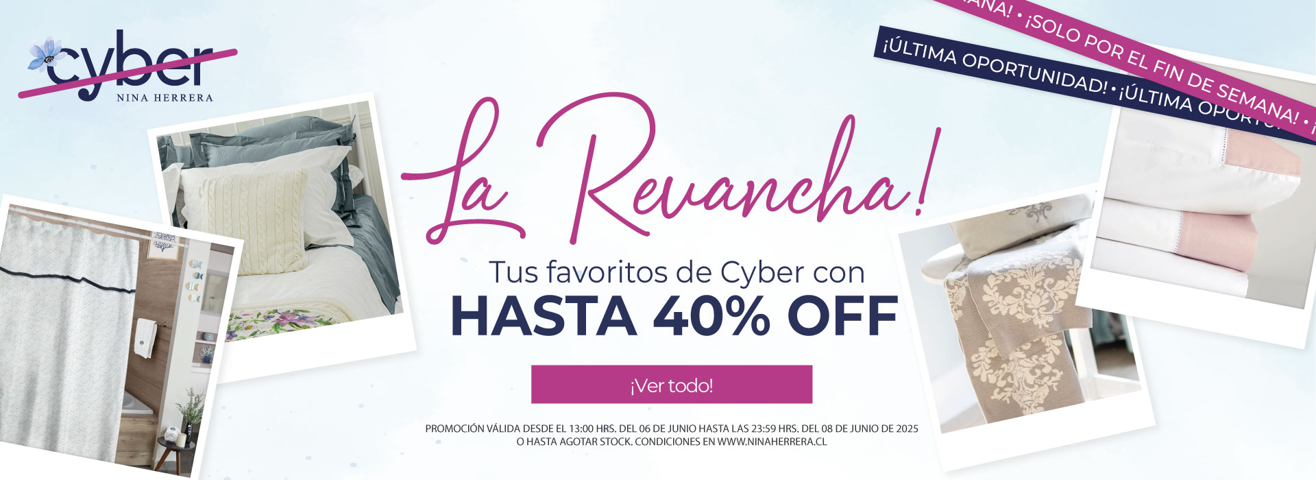 Cyber Nina Herrera, La Revancha, Hasta 40% OFF